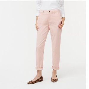 J Crew High-Rise Girlfriend Chino Pants